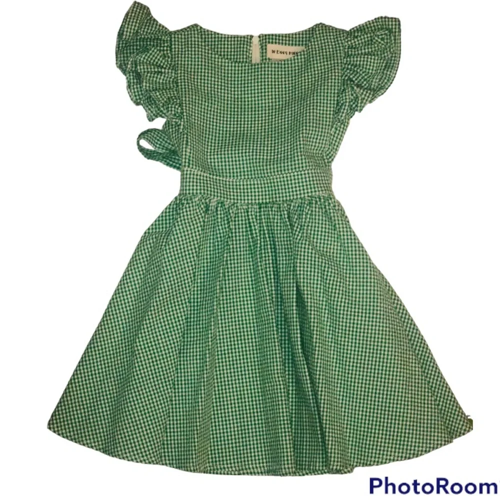 Le Bees Knees Christmas Pinafore Dress Size 2